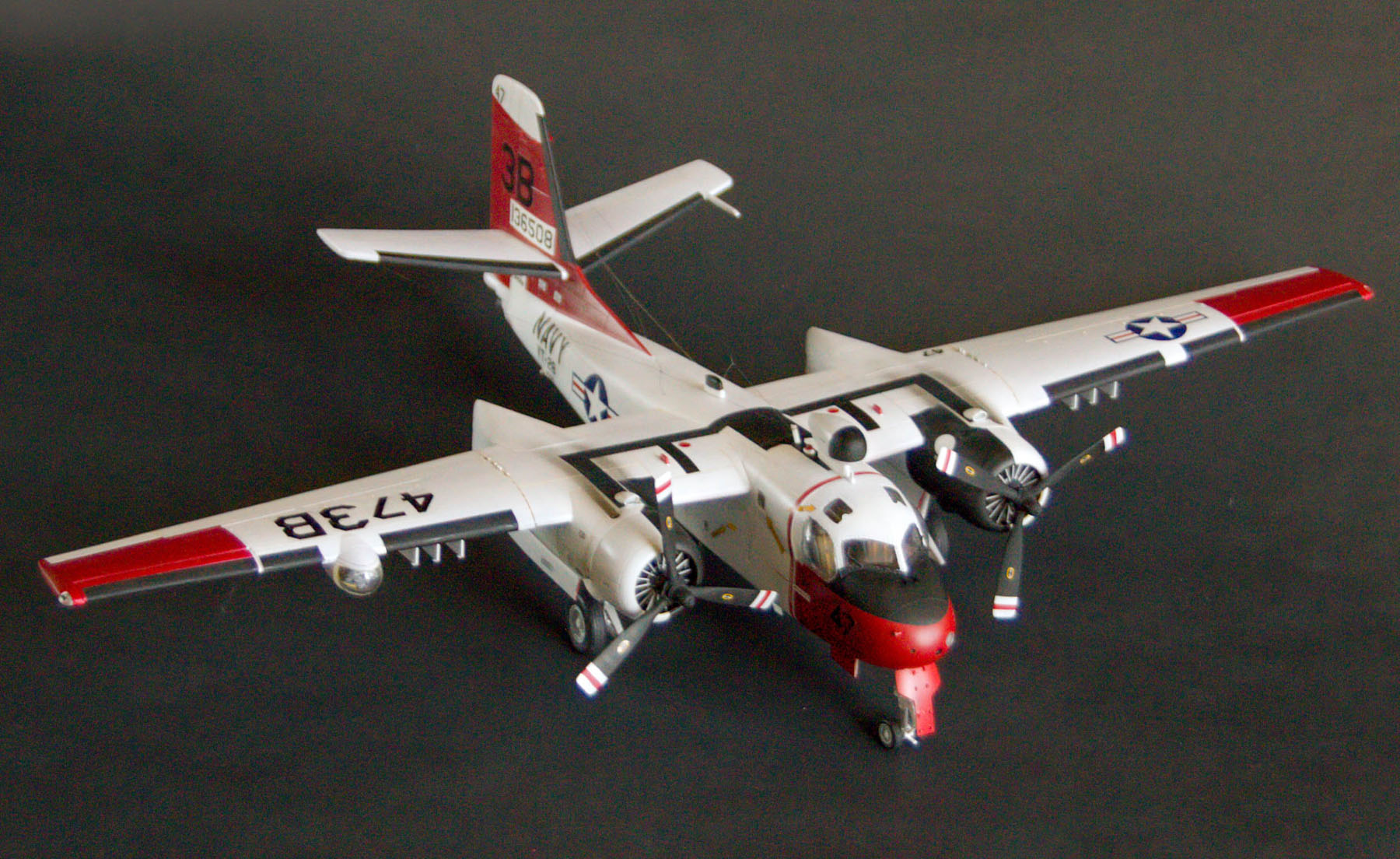 Kinetic 1/48 TS-2A Tracker Build Image