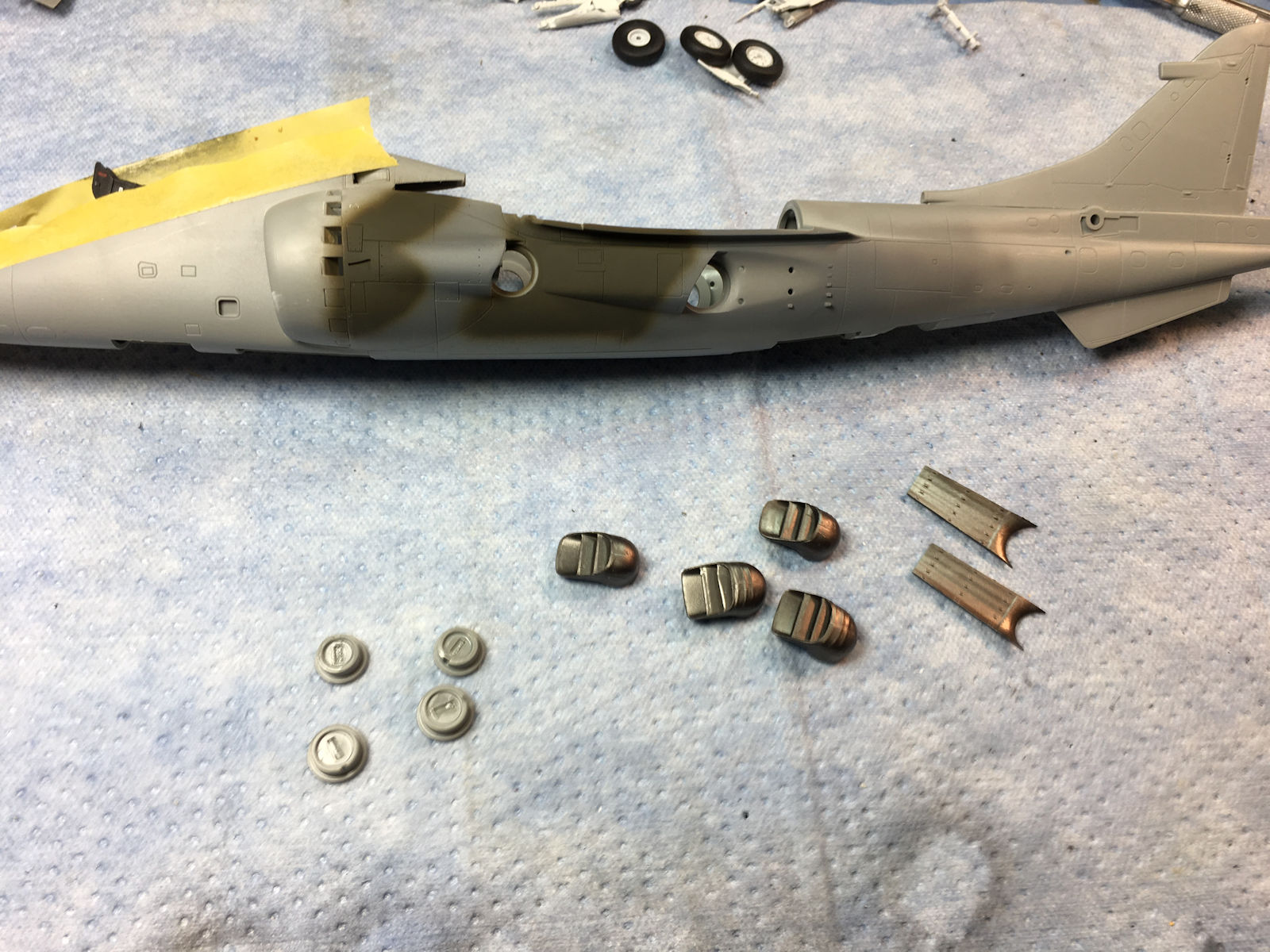 Kinetic 1/48 T-Series Harrier Two-Seat Trainer Build Image