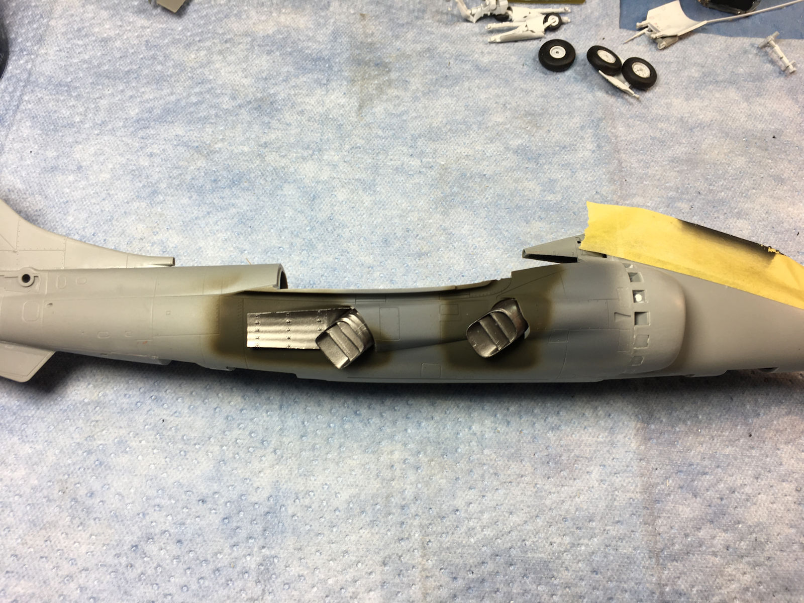 Kinetic 1/48 T-Series Harrier Two-Seat Trainer Build Image