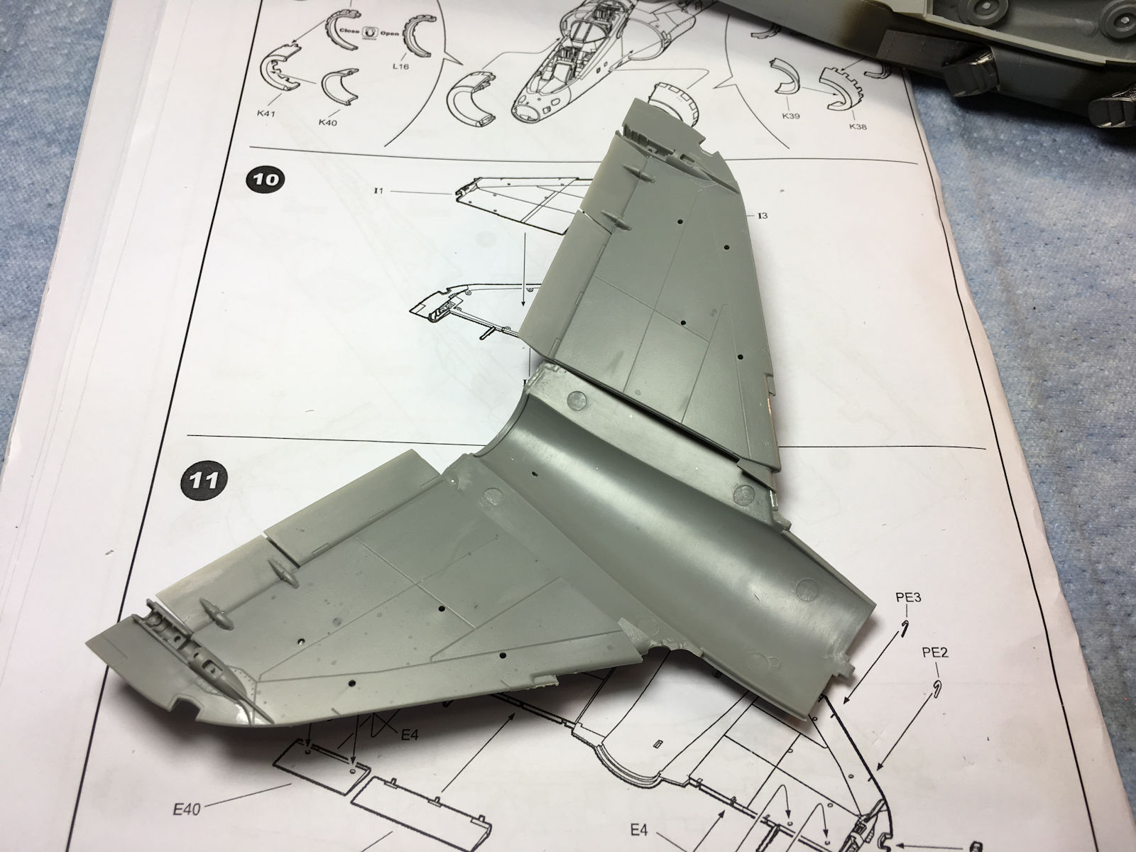 Kinetic 1/48 T-Series Harrier Two-Seat Trainer Build Image