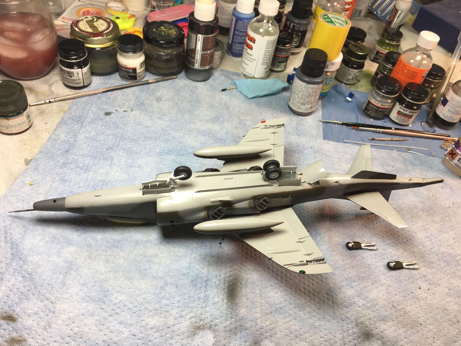 Kinetic 1/48 T-Series Harrier Two-Seat Trainer Build Image