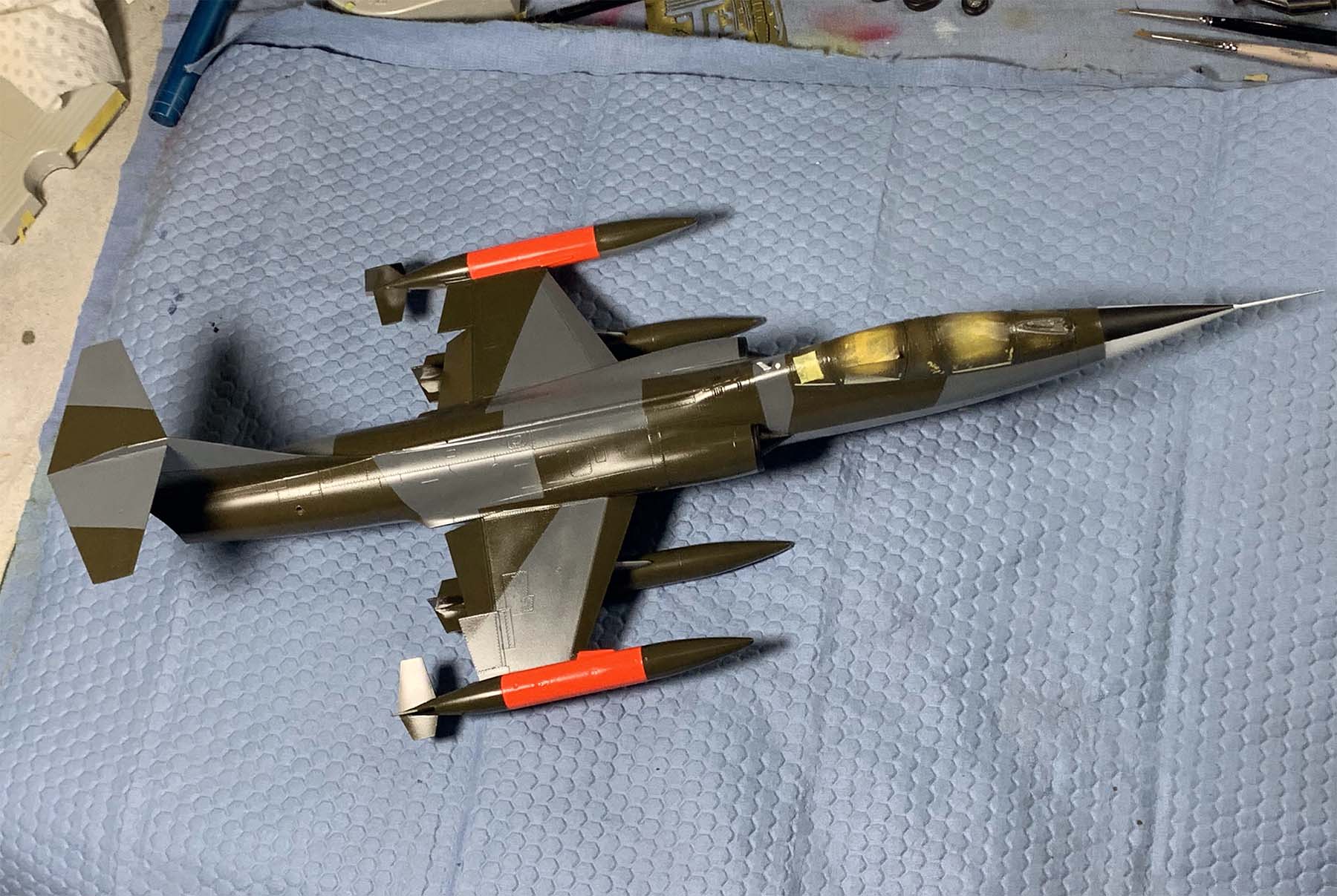 Kinetic 1/48 TF-104G Starfighter Build Image