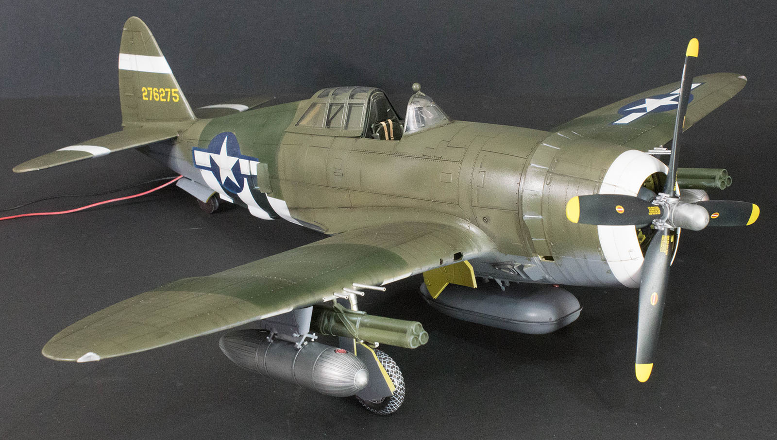Kinetic 1/24 P-47D Razorback Thunderbolt Build Image