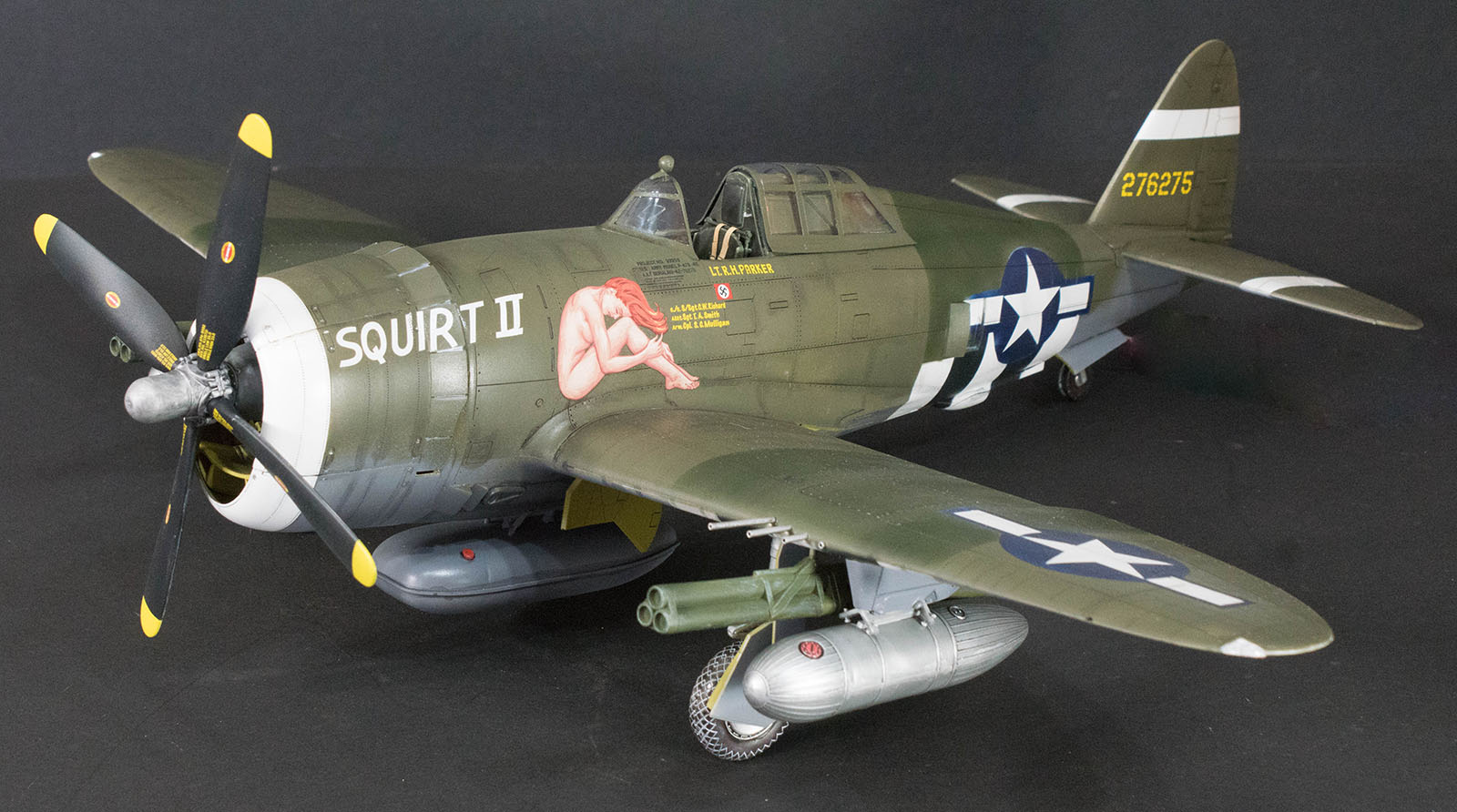 Kinetic 1/24 P-47D Razorback Thunderbolt Build Image