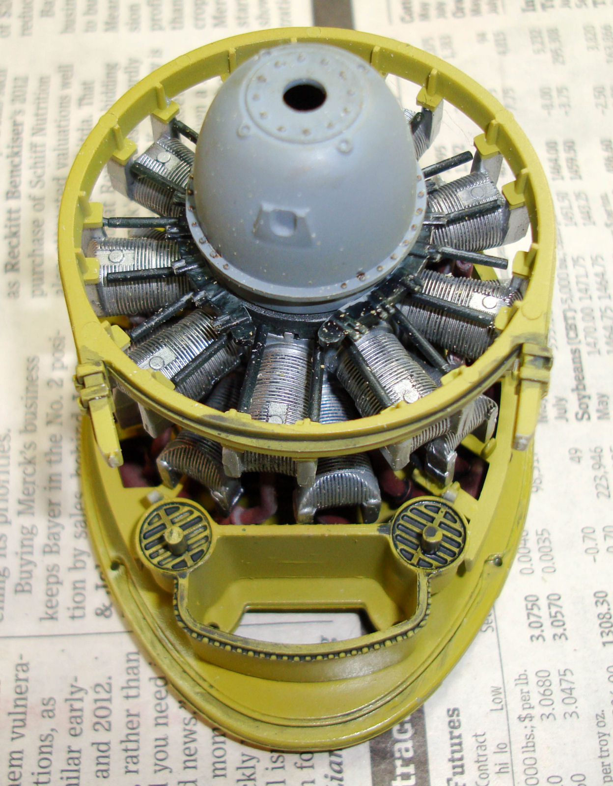 Kinetic 1/24 P-47D Razorback Thunderbolt Build Image