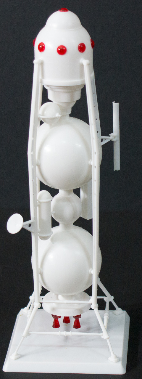 Lindberg 0602 1/96 U.S. Moon Ship Quick Build Image 01