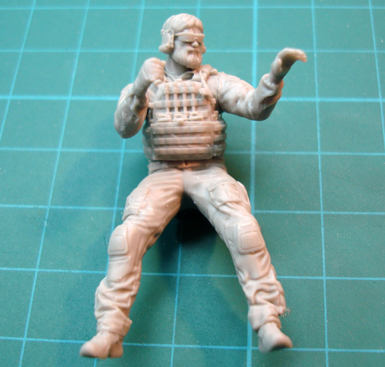 Live Resin 1/35 US MARSOC MSOB GMV-M Turret Gunner Build Review Image 01