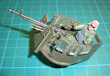 US MARSOC MSOB GMV-M Turret Gunner