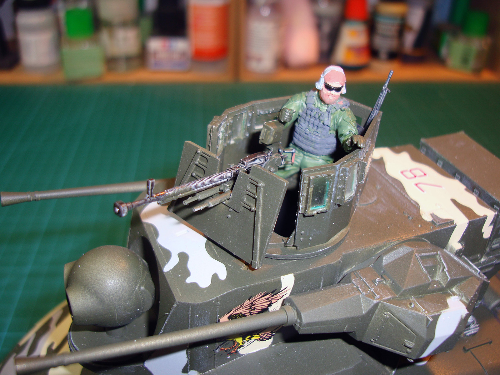 Live Resin 1/35 US MARSOC MSOB GMV-M Turret Gunner Build Review Image 09