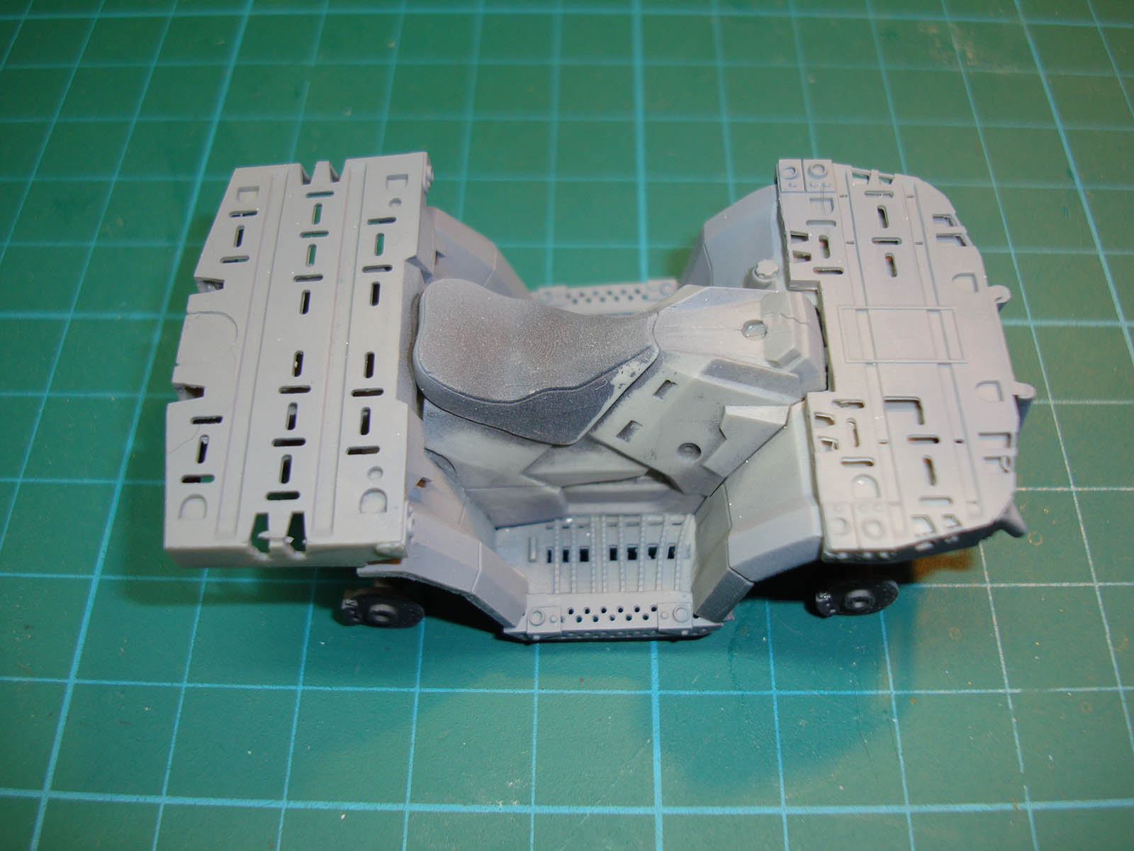 Live Resin 1/35 Polaris MV850 Military ATV Build Review Image 03
