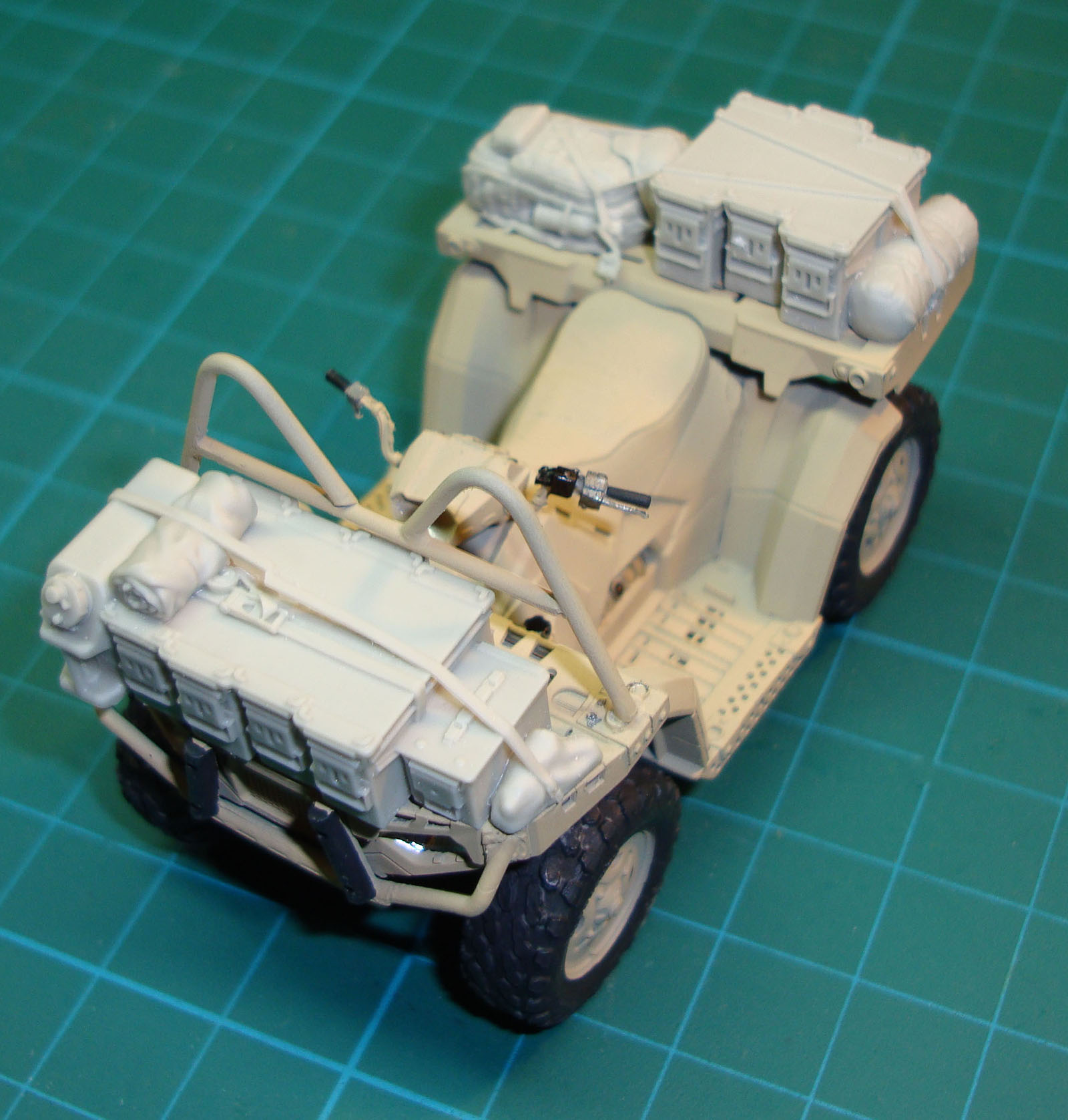 Live Resin 1/35 Polaris MV850 Military ATV Build Review Image 09