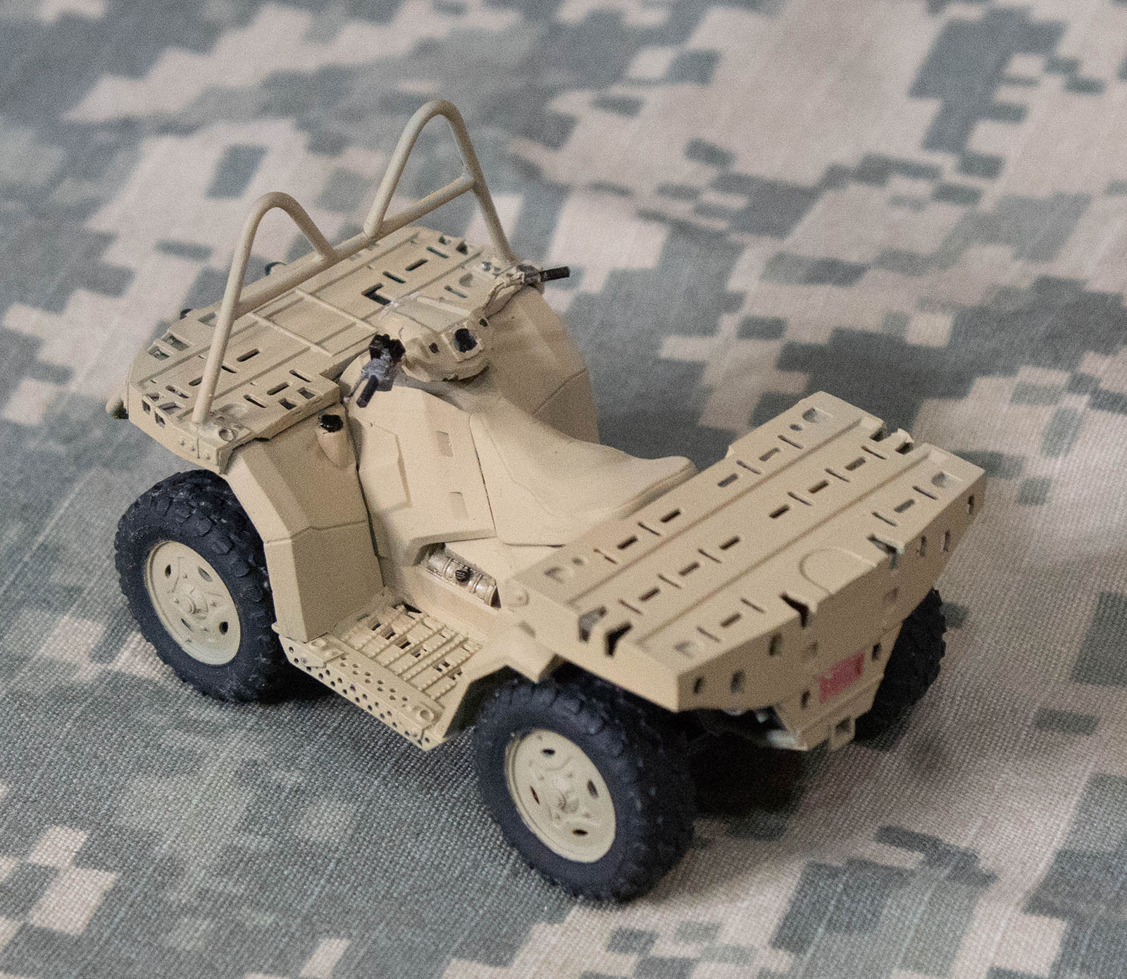 Live Resin 1/35 Polaris MV850 Military ATV Build Review Image 16