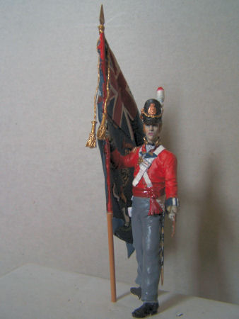 Ensign, 3rd Battalion, 1st Royal Scots Regiment, Waterloo, 1815