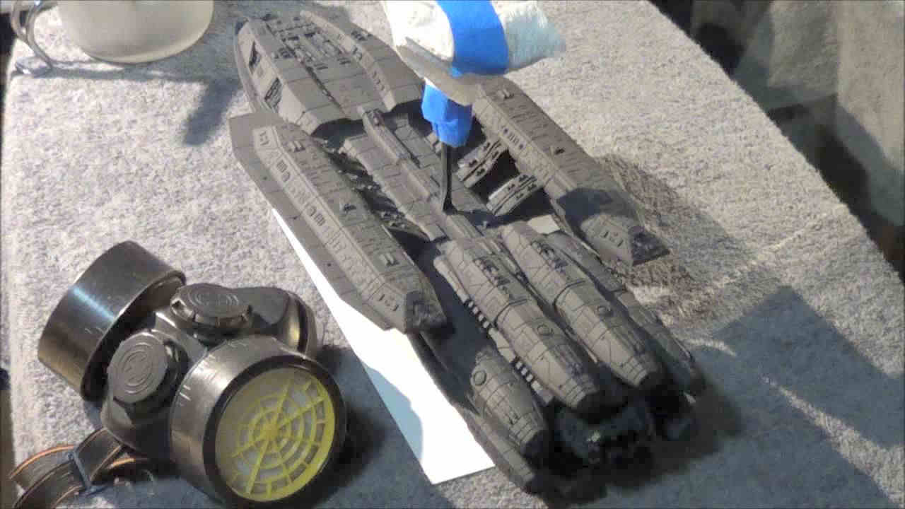Moebius Models 0931 1/4105 Battlestar Pegasus BSG Photo Feature Image 102