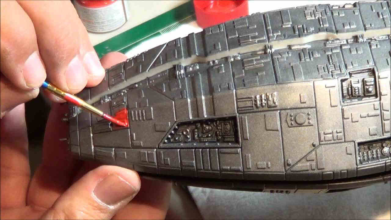Moebius Models 0931 1/4105 Battlestar Pegasus BSG Photo Feature Image 110