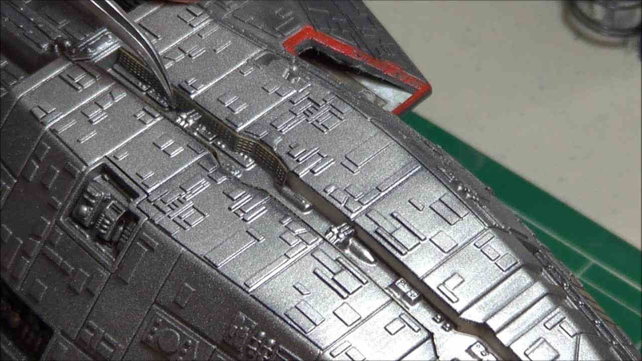 Moebius Models 0931 1/4105 Battlestar Pegasus BSG Photo Feature Image 112