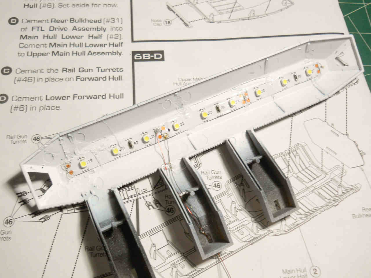 Moebius Models 0931 1/4105 Battlestar Pegasus BSG Photo Feature Image 12