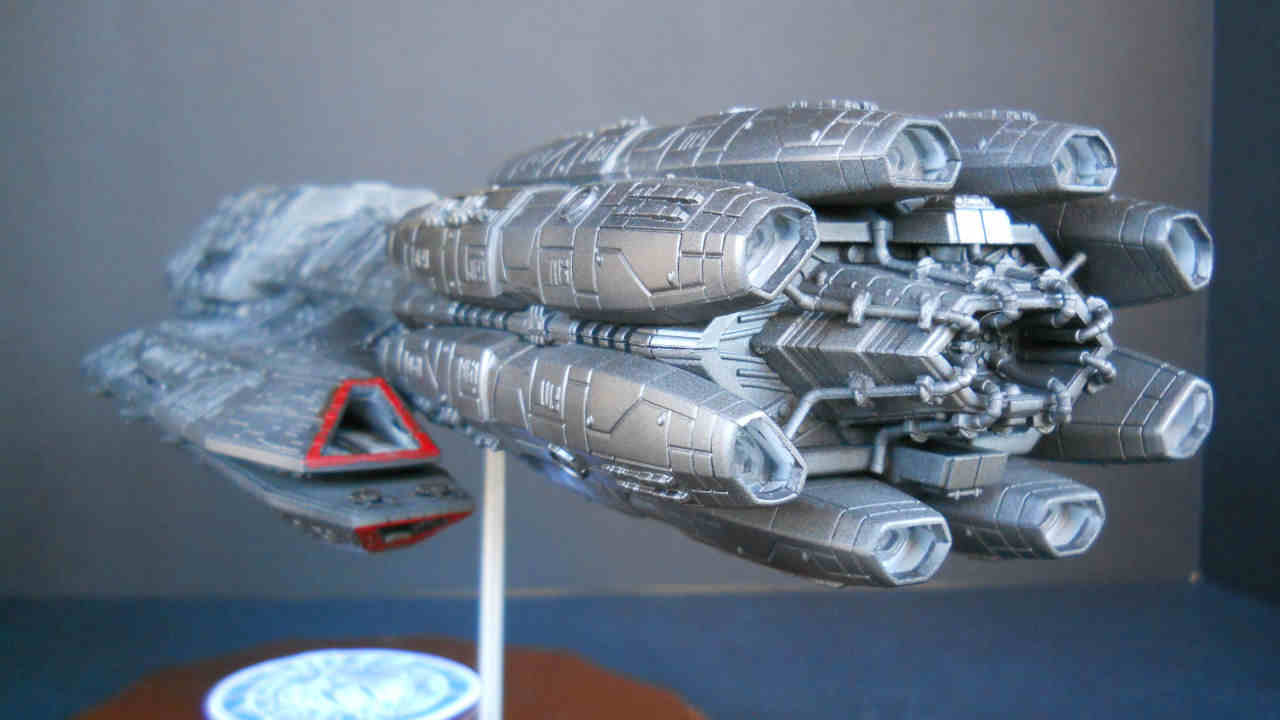 Moebius Models 0931 1/4105 Battlestar Pegasus BSG Photo Feature Image 128