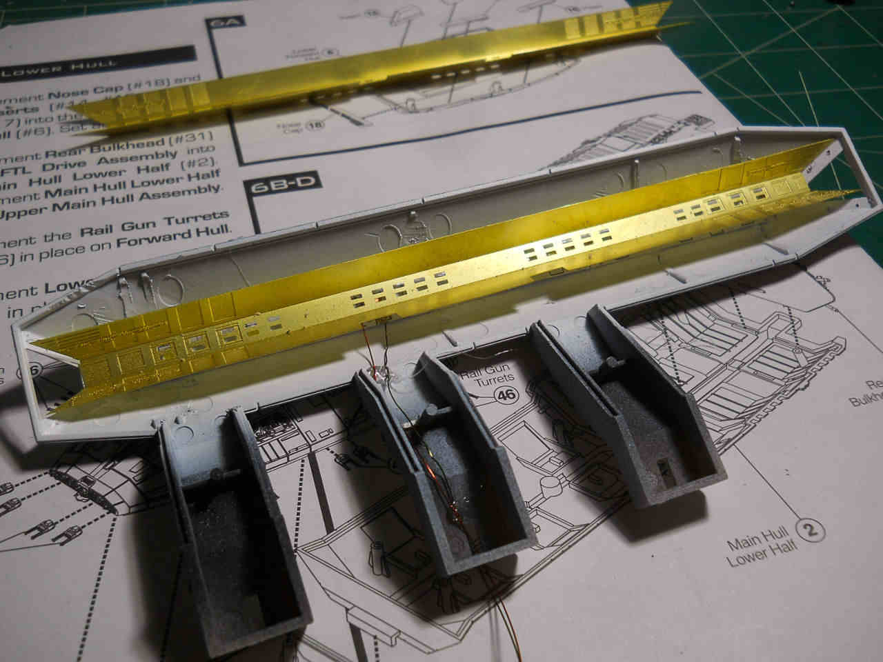 Moebius Models 0931 1/4105 Battlestar Pegasus BSG Photo Feature Image 13