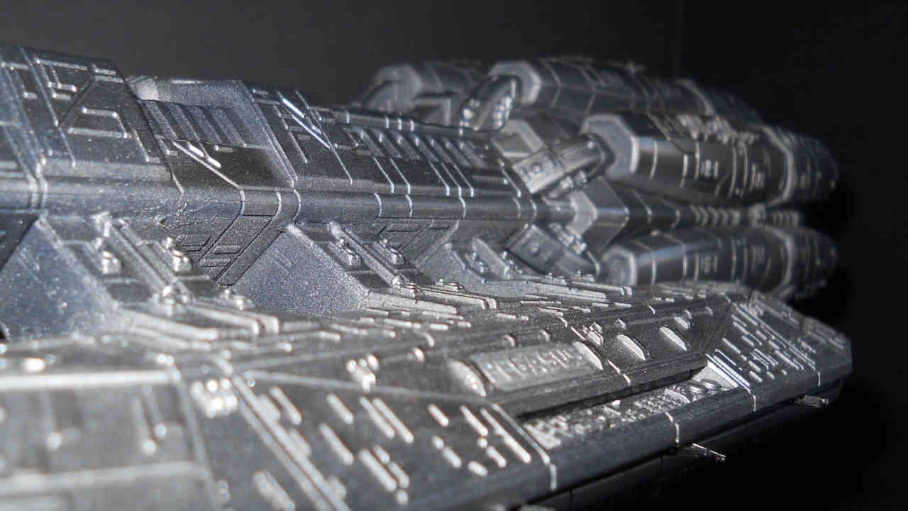 Moebius Models 0931 1/4105 Battlestar Pegasus BSG Photo Feature Image 133