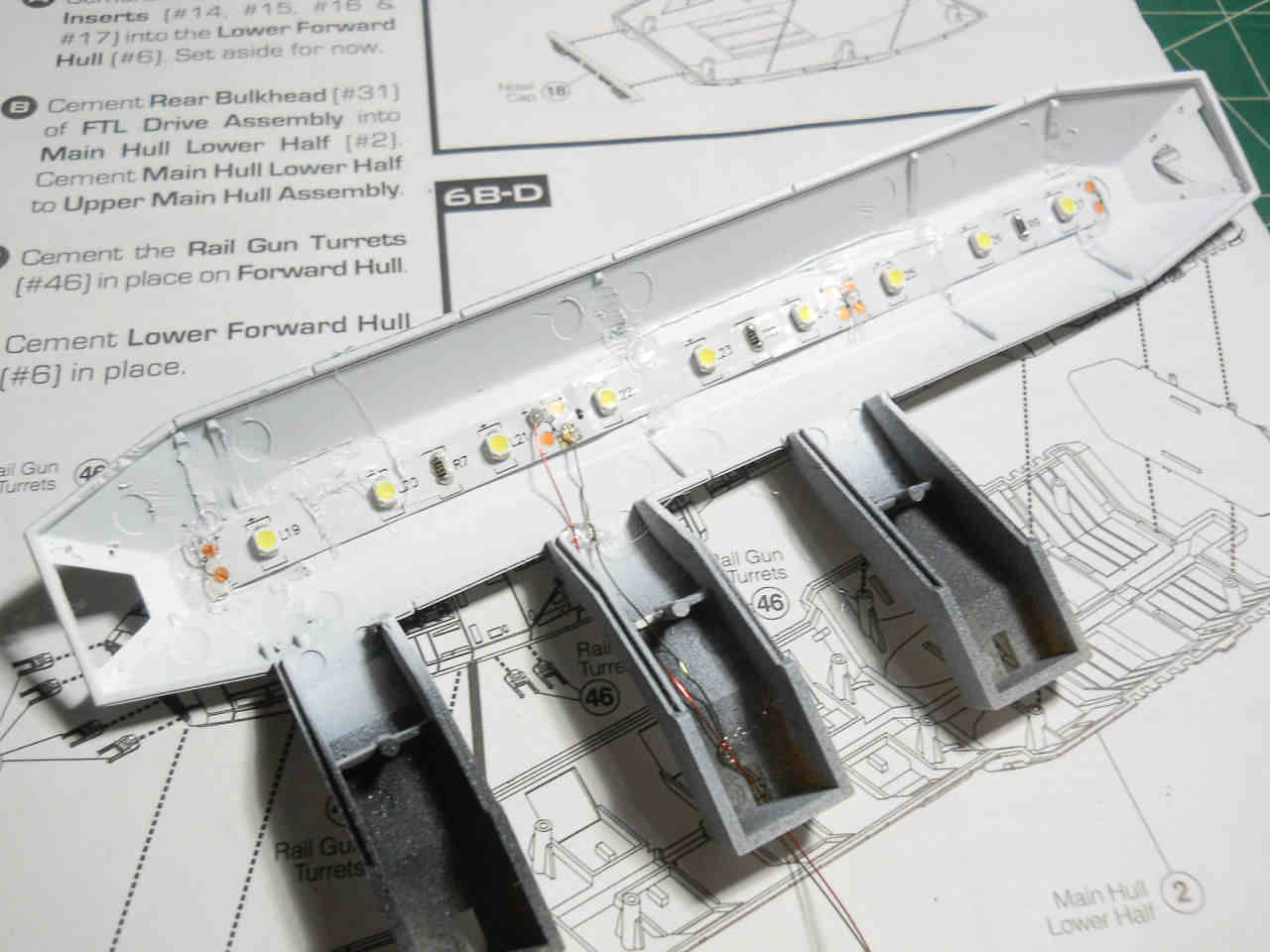 Moebius Models 0931 1/4105 Battlestar Pegasus BSG Photo Feature Image 21