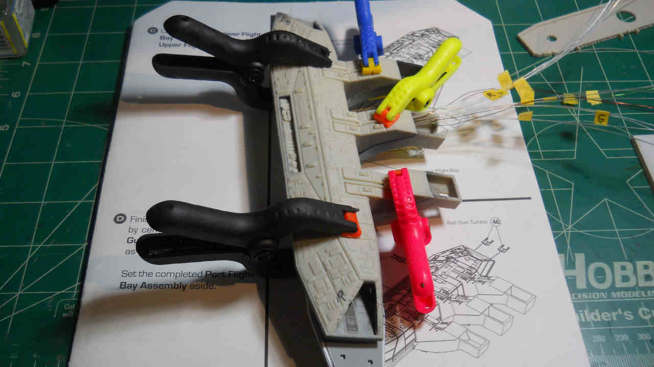 Moebius Models 0931 1/4105 Battlestar Pegasus BSG Photo Feature Image 62
