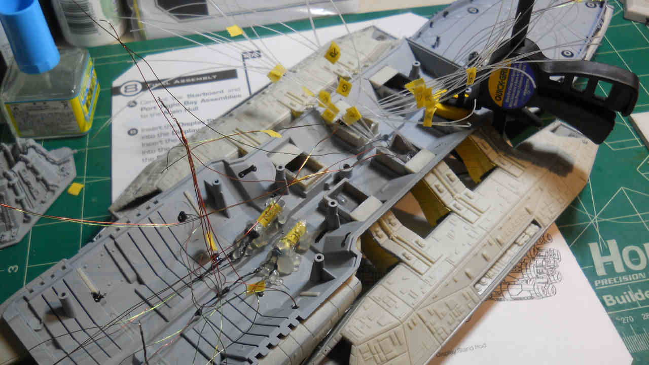 Moebius Models 0931 1/4105 Battlestar Pegasus BSG Photo Feature Image 79