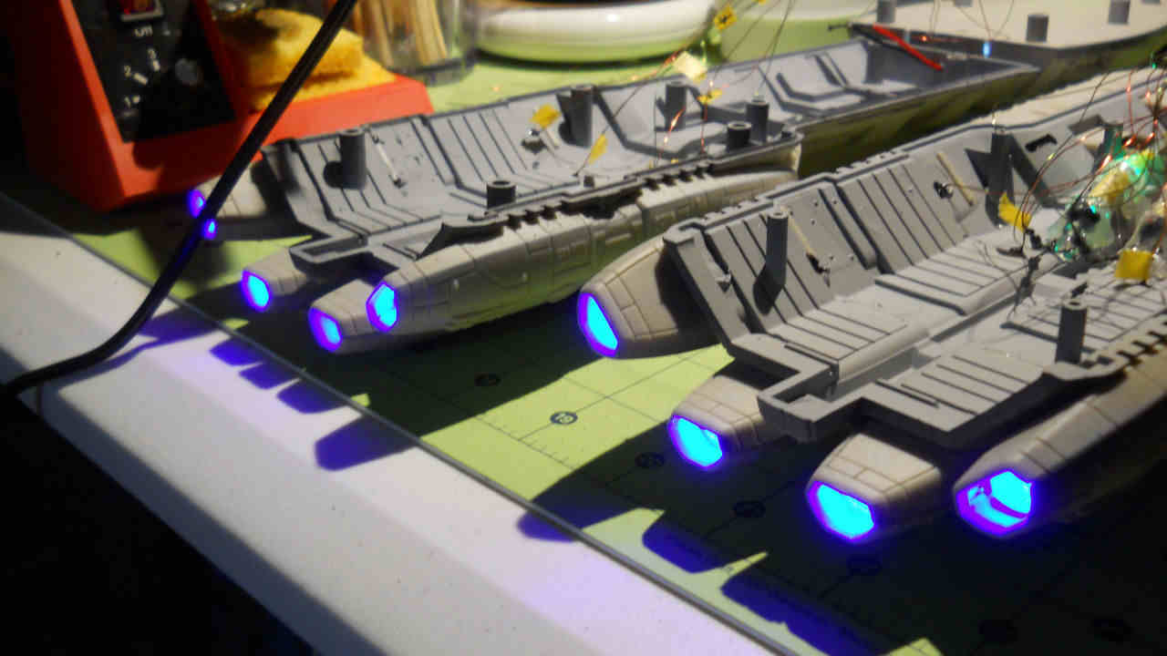 Moebius Models 0931 1/4105 Battlestar Pegasus BSG Photo Feature Image 84