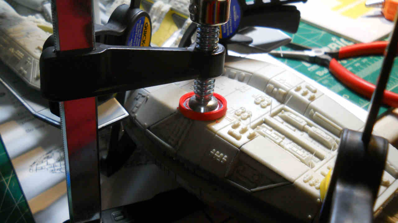 Moebius Models 0931 1/4105 Battlestar Pegasus BSG Photo Feature Image 85