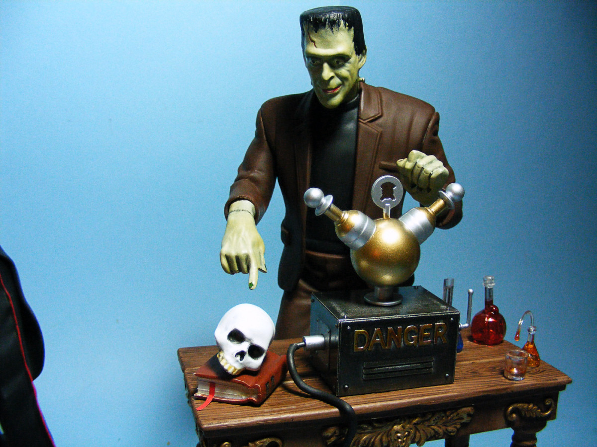 Moebius Models 0933 1/9 Herman Munster Build Image 04