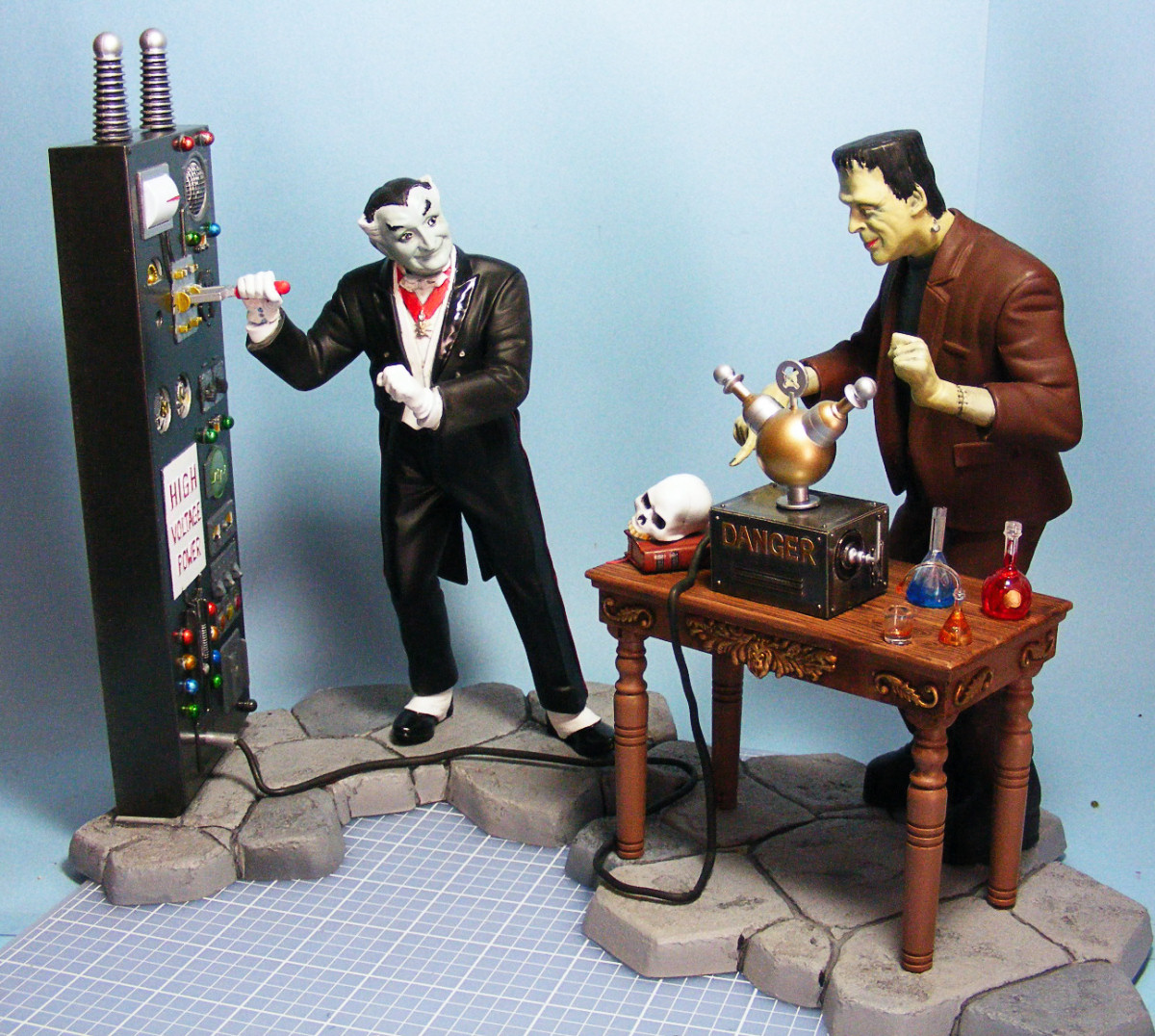 Moebius Models 0933 1/9 Herman Munster Build Image 06