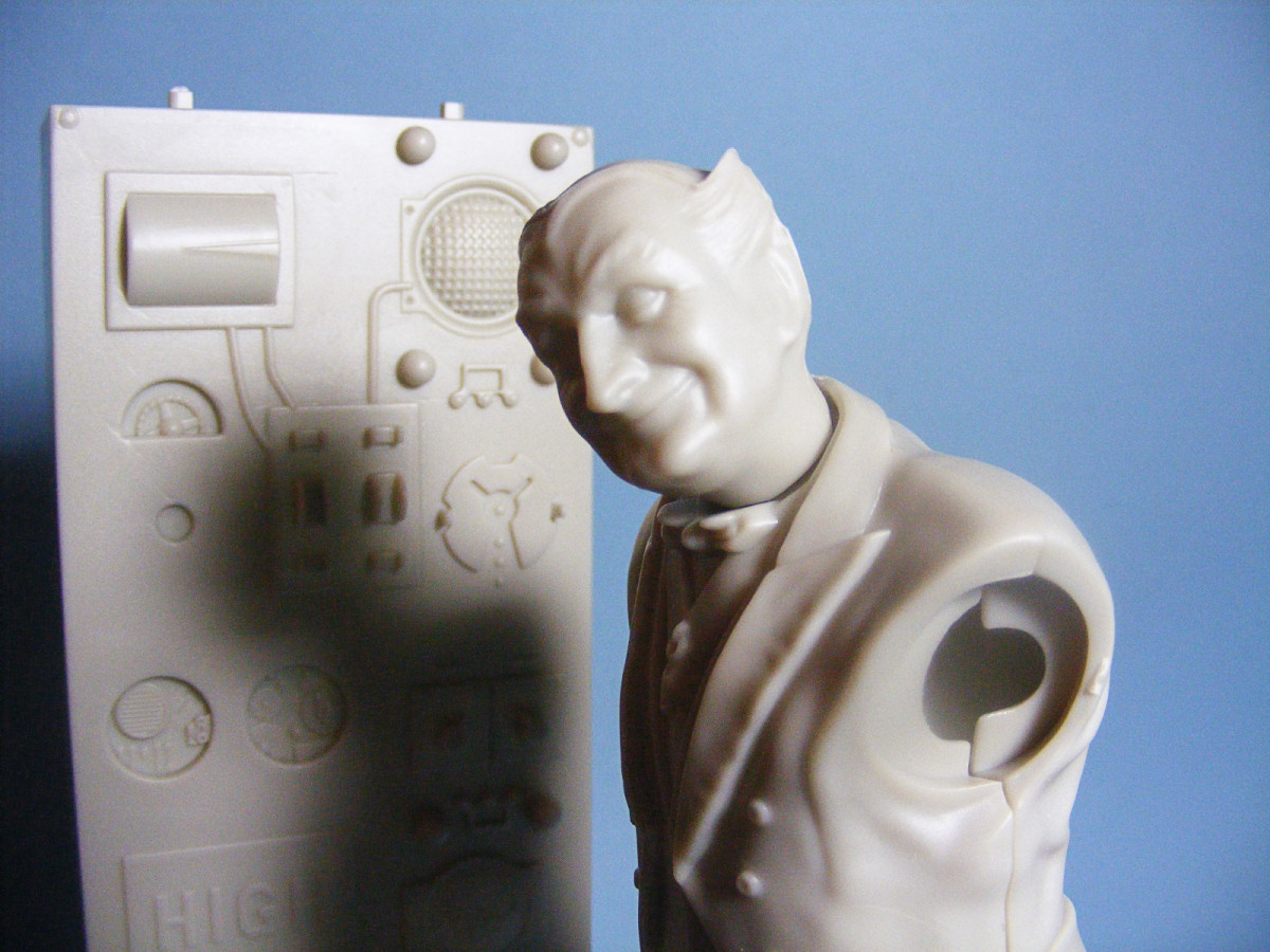 Moebius Models 0934 1/9 Grandpa Munster Build Image 03