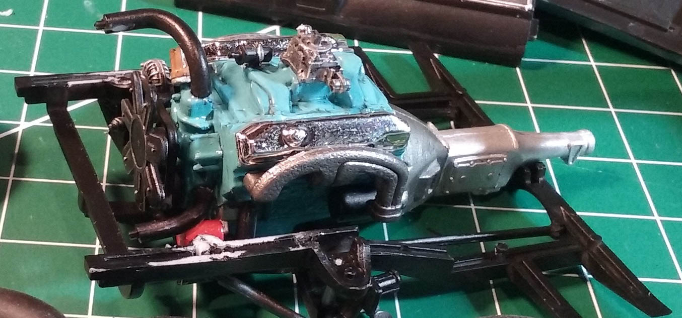 Moebius Models 1218 1/25 1965 Plymouth Belvedere Build Image 09