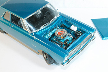 1/25 Moebius 1965 Plymouth Belvedere Car Plastic Model Kit