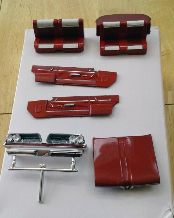 Moebius Models 1221 1/25 1961 Pontiac Ventura Build Image 04