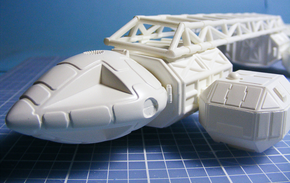 MPC 0791 1/72 Space 1999 Eagle 1 Transporter Build Image 08