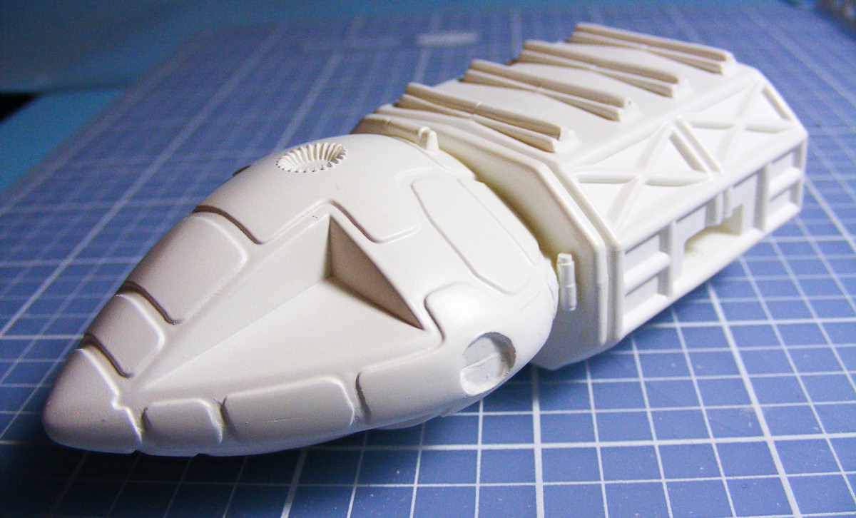 MPC 0791 1/72 Space 1999 Eagle 1 Transporter Build Image 10