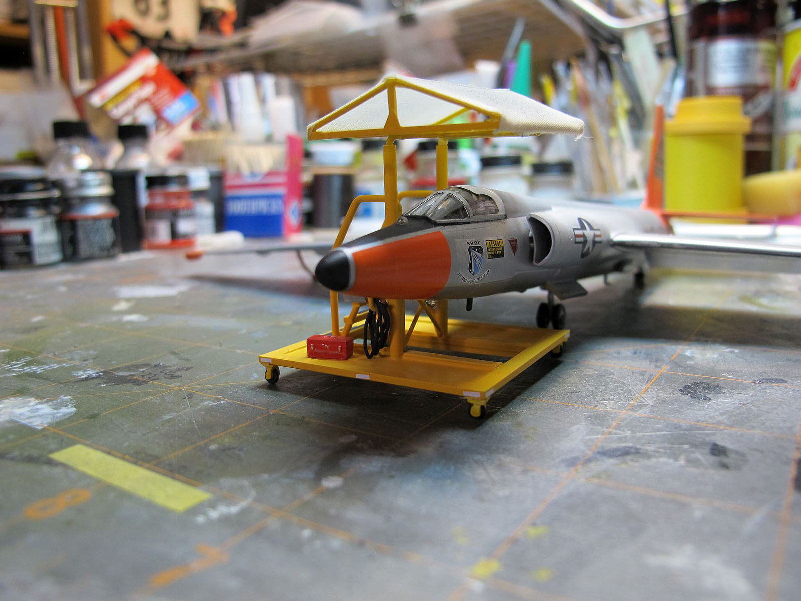 MPC 14311 1/72 Lockheed U-2A Build Image 08