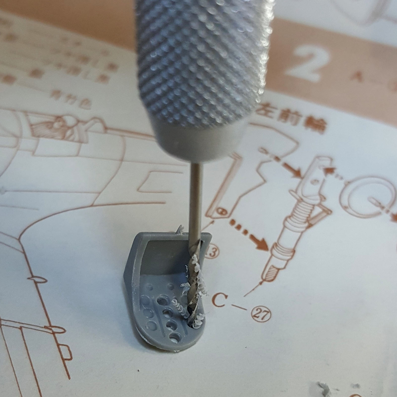 Otaki OT-2-14 1/48 Ki-44 (Tojo) Build Image 05