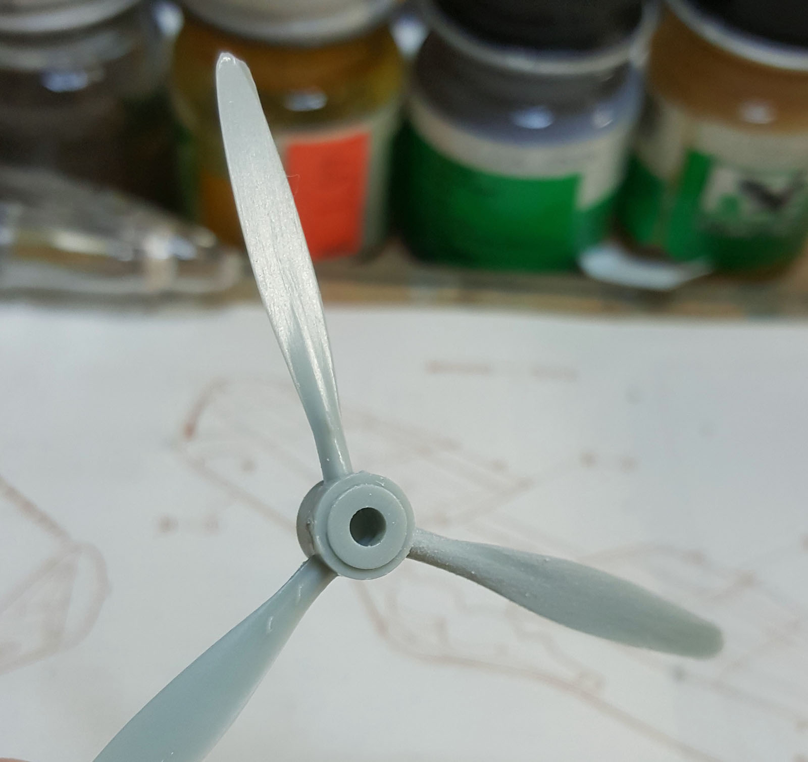Otaki OT-2-14 1/48 Ki-44 (Tojo) Build Image 09