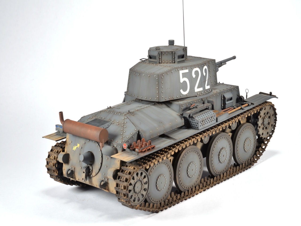 Panda-Hobby 16001 1/16 Pz.Kpfw.38(t) Ausf.E/F Build Review Image 24