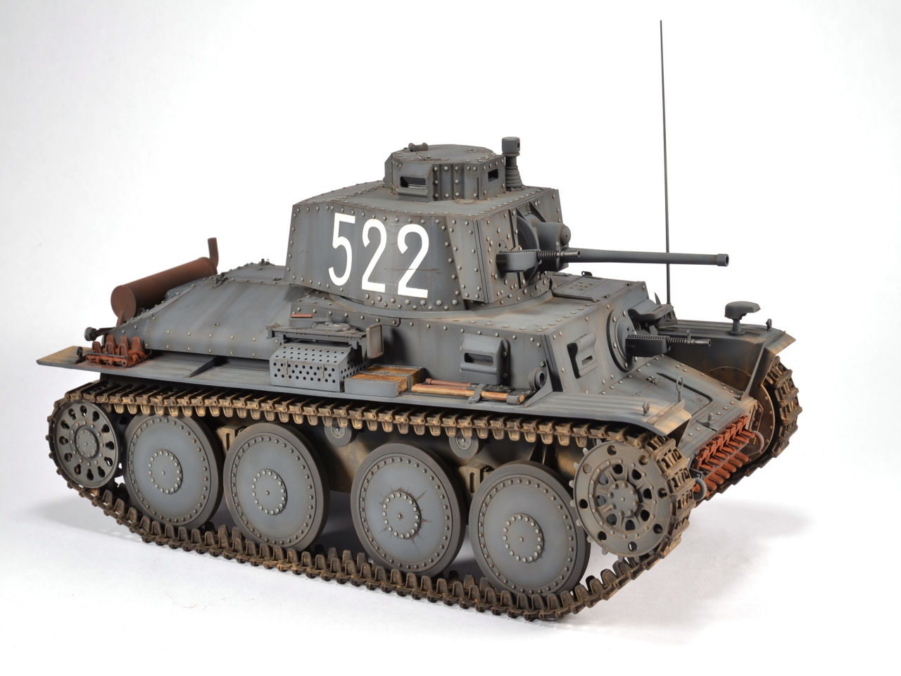 Panda-Hobby 16001 1/16 Pz.Kpfw.38(t) Ausf.E/F Build Review Image 26