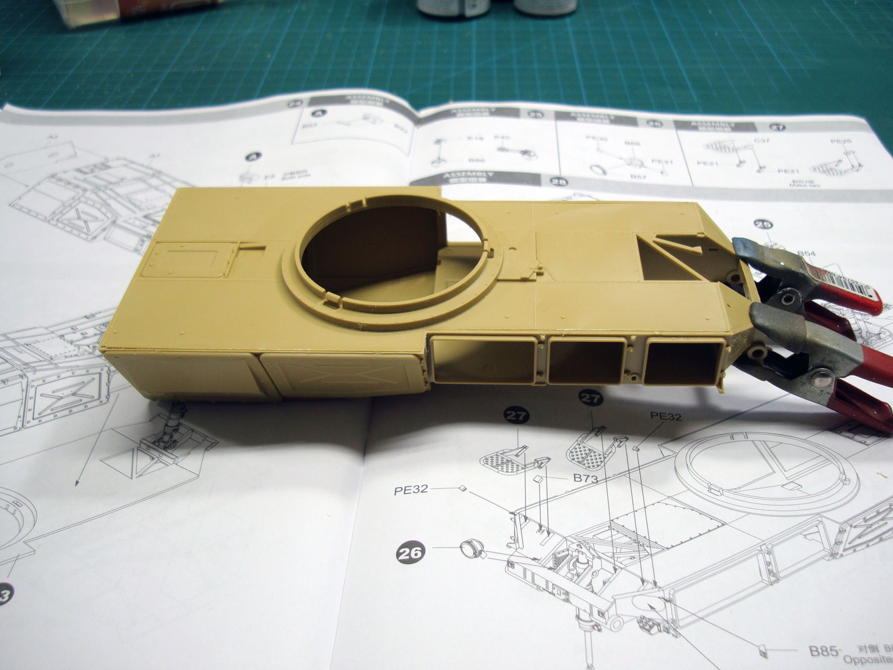 Panda-Hobby 35033 1/35 9A310M1 TELAR w/9M38M of 9K37M BUK-M1 Build Review Image 02