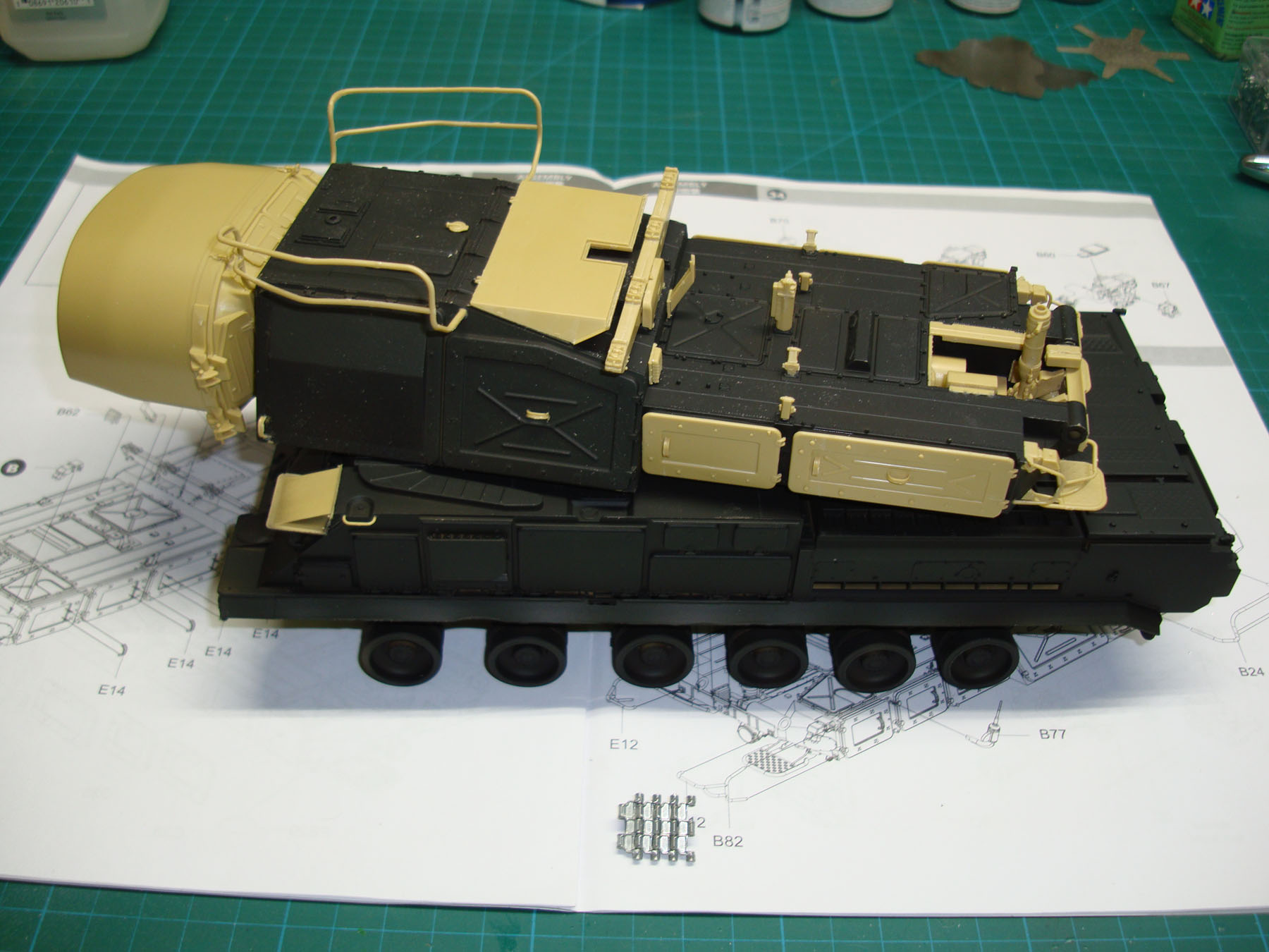 Panda-Hobby 35033 1/35 9A310M1 TELAR w/9M38M of 9K37M BUK-M1 Build Review Image 09