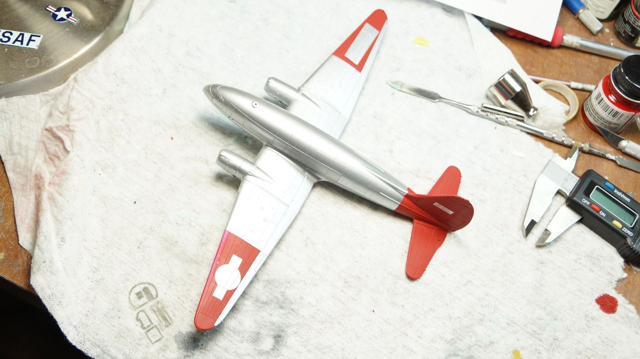 Platz PD-21 1/144 C-46D Commando Build Review Image 14