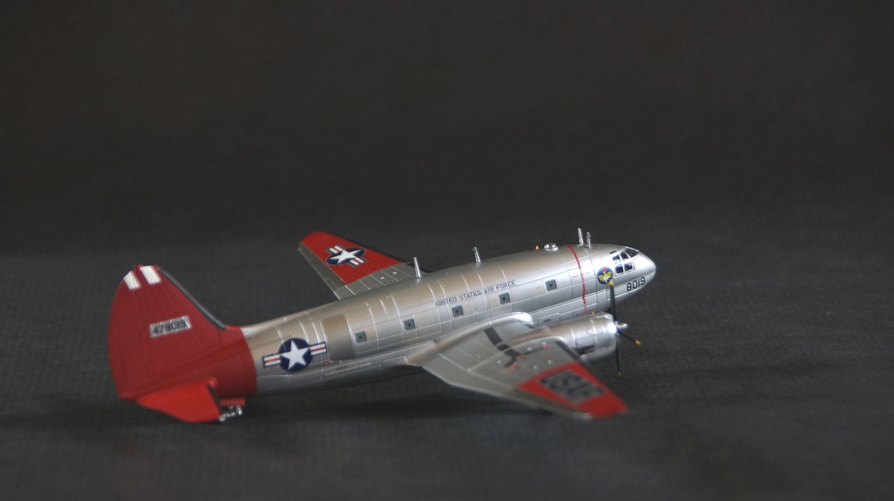 Platz PD-21 1/144 C-46D Commando Build Review Image 20