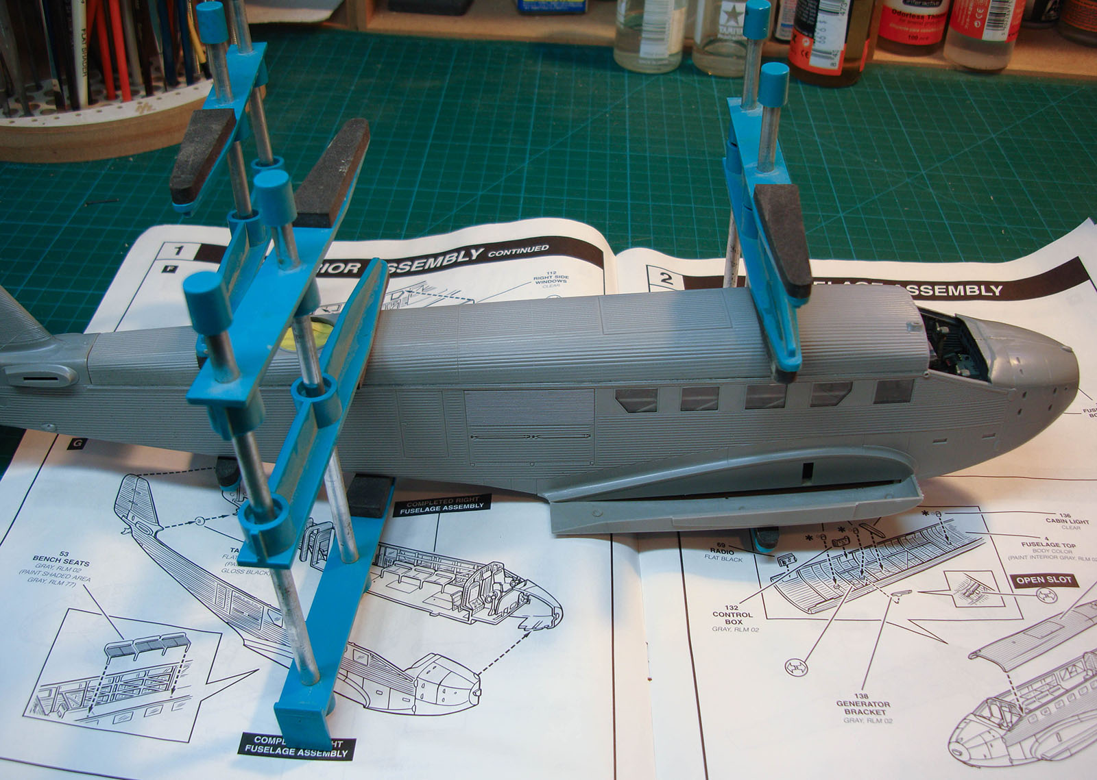 Monogram 1/48 Ju 52/3m Build Review Image