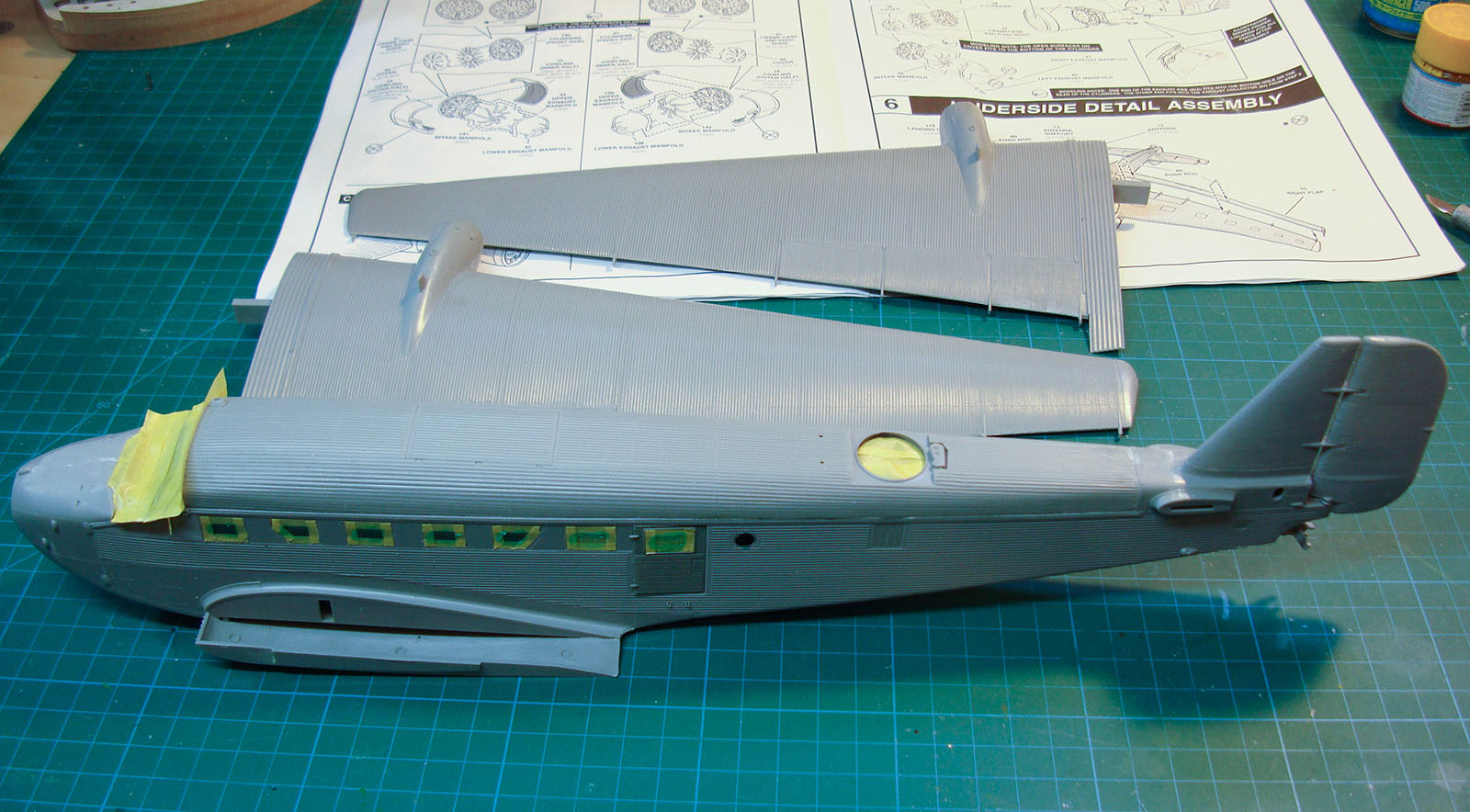 Monogram 1/48 Ju 52/3m Build Review Image