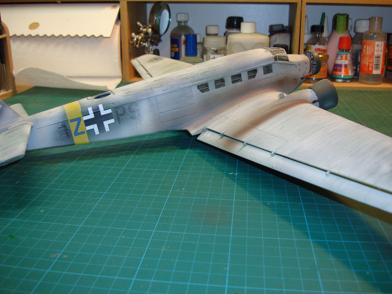 Monogram 1/48 Ju 52/3m Build Review Image