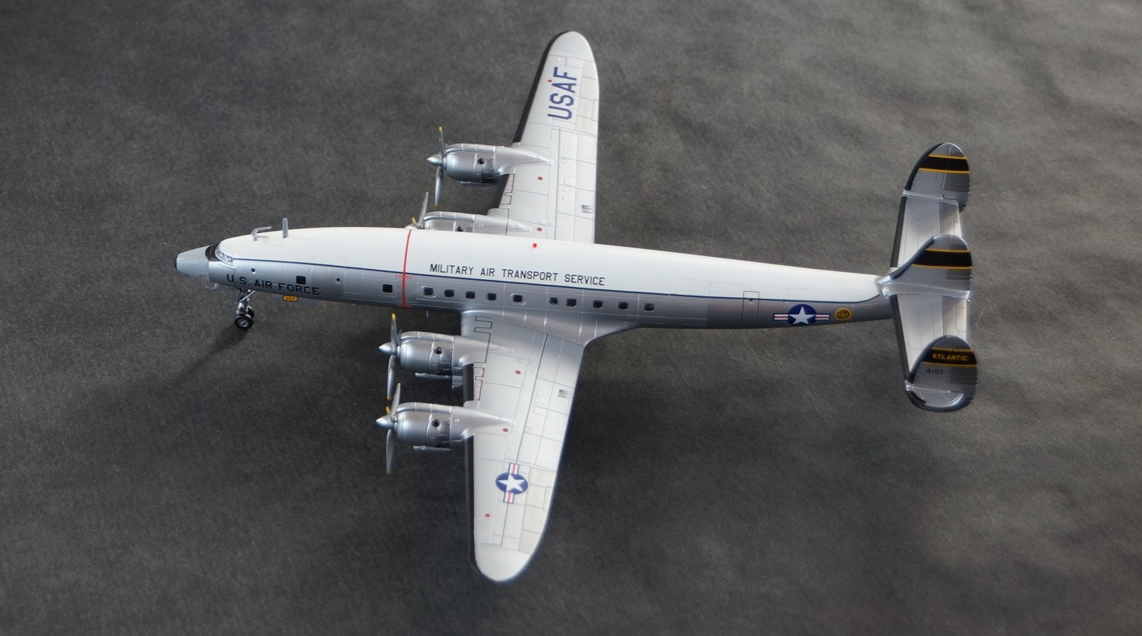 Revell 4269 1/144 C-121C Constellation Build Review Image